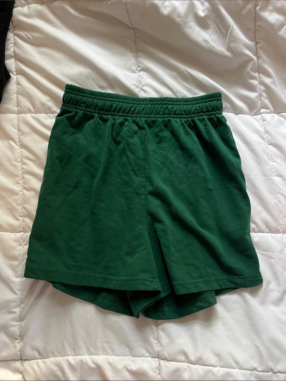Amazon Women's Forest Green Athletic Elastic-Waist Shorts